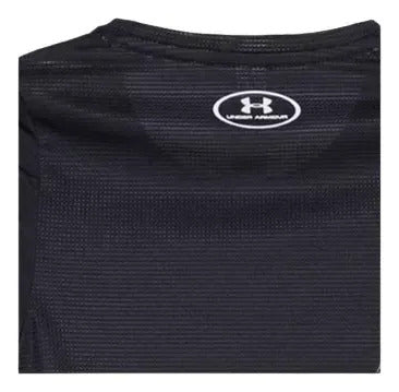Playera Under Armour Short Sleeve 1293167002 Original Negro Lisa S