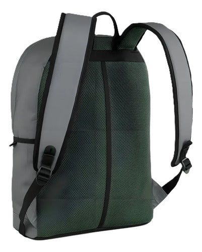 Mochila Puma Axis Backpack 07966805 Original Escolar Dep Gris Liso