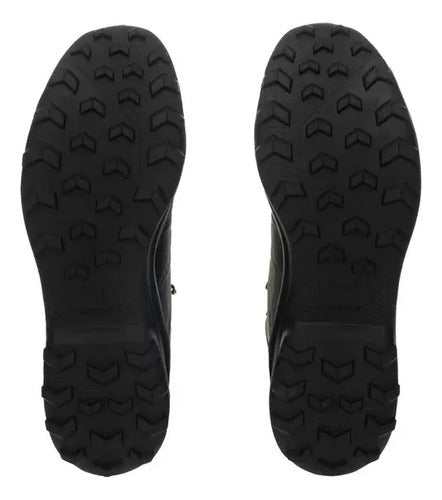 Tenis Tipo Outdoor Puma Boulder Wtr Unisex 30997604 Icónicos Verde Olivo/negro Liso 25.5 Mx