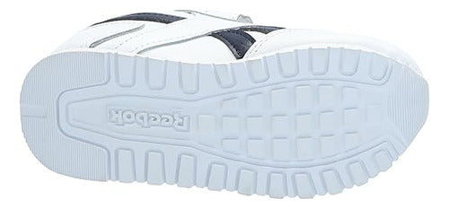 Tenis Reebok Royal Glide 1v Infantil 100074612 Clásicos Blanco Lisa 12 Mx