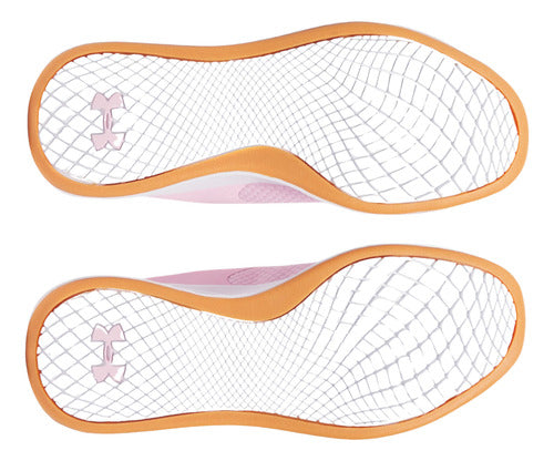 Tenis Under Armour Charged Aurora 2 Dama 3025060647 Original Rosa Lisa 23 Mx