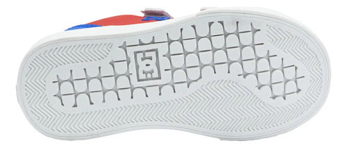 Tenis Dc Shoes Notch Sn V Mx Shoe Rb3 Inf Adbs300368rb3 Rojo/azul Lisa 21 Mx