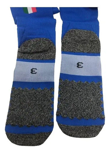 Calcetas Puma Figc Italia Separate 74884701 Oiginal Azul Lisa 25-27