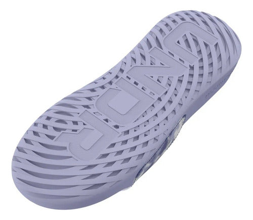 Sandalias Under Armour Dama Gnite Select Graphic 3027223500 Lila Lisa 27 Mx