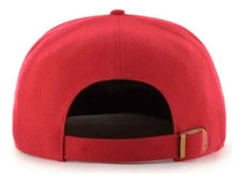 Gorra 47 Brand Chicago Bulls 47 Captain Dt Clásica Rojo Unitalla Lisa