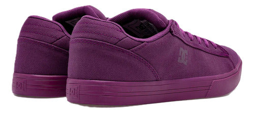 Tenis Dc Shoes Dama Notch Tx Mx Adjs100132dwn Moda Actual Fucsia Lisa 22.5 Mx