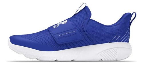 Tenis Under Armour Bps Flash 3026704400 Amortiguación Suave Azul Lisa 22 Mx