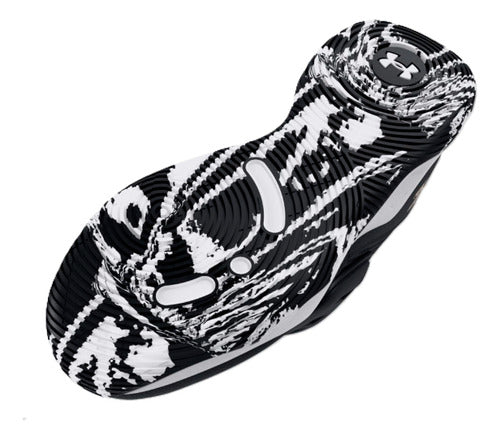Tenis Under Armour Gs Zone Bb 2 Unisex 3026637001 Original Negro Lisa 24 Mx