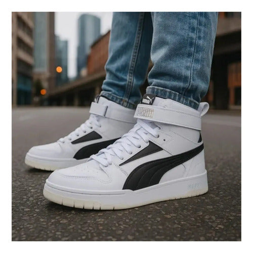 Tenis Tipo Bota Puma Rbd Game Caballero Original