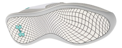 Tenis Under Armour Charged Aurora 2 Dama 3025060103 Original Gris Lisa 22.5 Mx