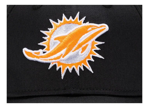 Gorra New Era 940 Miami Dolphins Black 14450134 Original Mod Negro Unitalla