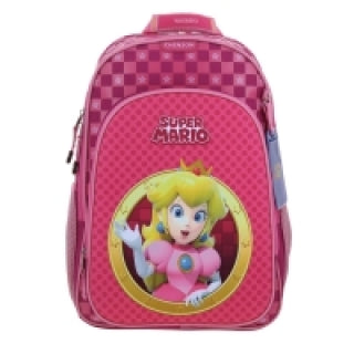 Mochila Escolar Grande Chenson Mario Bros Peach Mb70733-p Barb