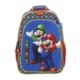 Mochila Escolar Chenson Luigi y Mario Bros