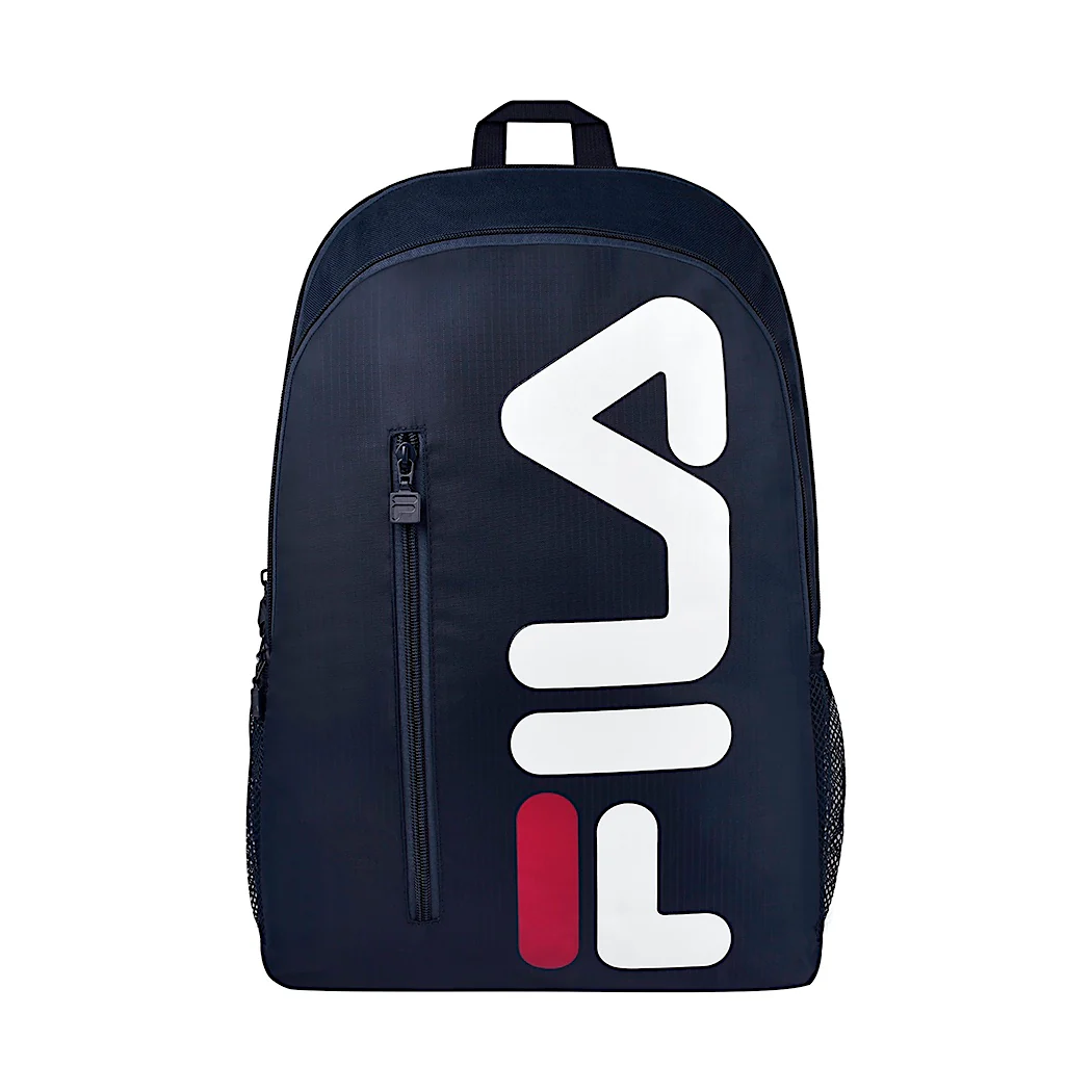 Mochila Fila Letter Azul Casual Backpack Azul Marino