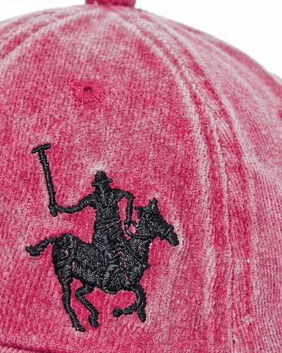 Gorra Polo Club Yorkshire Unisex, Original Ajuste Perfecto Vino Unitalla Lisa