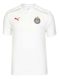 Playera Puma Club Deportivo Guadalajara Caballero, Fútbol Blanco Lisa M