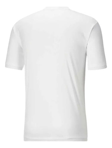 Playera Puma Teamliga Jersey Caballero, Clásica Deportiva Blanco Lisa L
