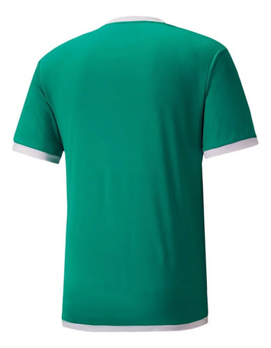 Playera Puma Teamliga Jersey Caballero, Comodidad Deportiva Esmeralda