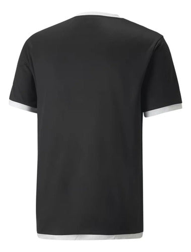 Playera Fútbol Puma Teamliga Jersey, Entrenamiento Negro Lisa S