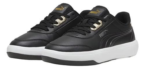 Tenis Puma Tori Metallic Shine Casual Original Moda Negro Lisa 26.5 Mx
