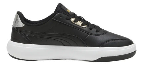 Tenis Puma Tori Metallic Shine Casual Original Moda Negro Lisa 26.5 Mx