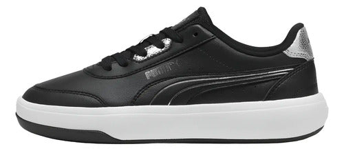 Tenis Puma Tori Metallic Shine Casual Original Moda Negro Lisa 26.5 Mx