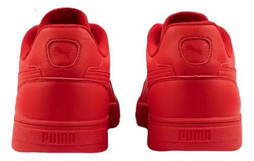 Tenis Puma Caven Dime Unisex Icónico Rojo Lisa 27 Mx