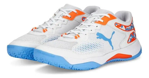 Tenis Puma Solarcourt Rcttenc Unisex Pádel Deportivo Orig Multicolor Lisa 30 Mx