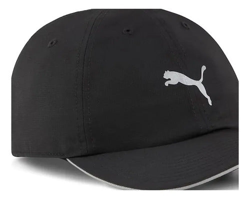 Gorra Puma Unisex Running I I I Bb Cap Tendencia En Moda Negro Unitalla Lisa