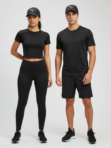 Gorra Puma Unisex Running I I I Bb Cap Tendencia En Moda Negro Unitalla Lisa