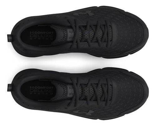 Tenis Under Armour Charged Assert 10 Dama Running Negro Lisa 27 Mx
