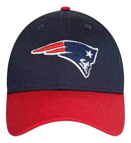 Gorra New Era 9forty New England Patriots Unisex Icónica Azul 1.000 Liso