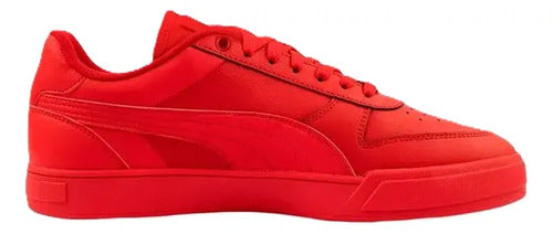 Tenis Puma Caven Dime Unisex Icónico Rojo Lisa 26 Mx