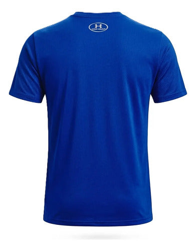 Playera Under Armour Caballero Original Confortable Azul Rey Lisa S