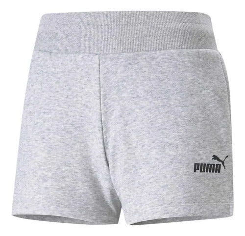 Short Puma Ess 4 Sweat Dama Ajuste Cómodo