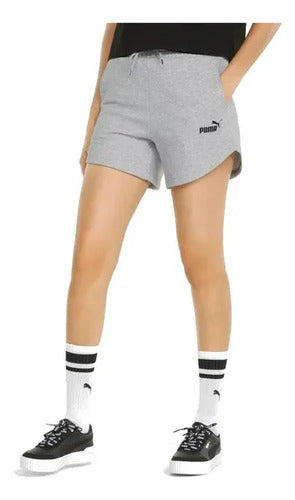 Short Puma Ess 5 High Waist Dama Ajuste Cómodo