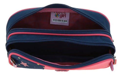 Lapicera Estuche Chenson Happy Girl Estar Bicolor Estampado