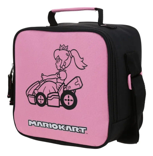 Lonchera Térmica  Chenson Mario Bros Peach Gogo Bicolor Estampado