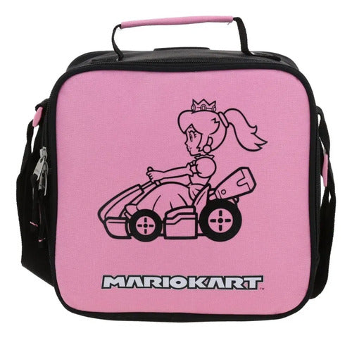 Lonchera Térmica  Chenson Mario Bros Peach Gogo Bicolor Estampado