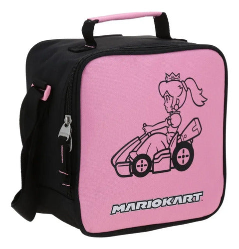 Lonchera Térmica  Chenson Mario Bros Peach Gogo Bicolor Estampado