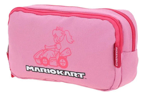 Lapicera Doble Chenson Peach Mario Bros Gogo Rosa Estampado