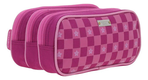 Lapicera Escolar Chenson Mario Bros Peach Barb Rosa Púa