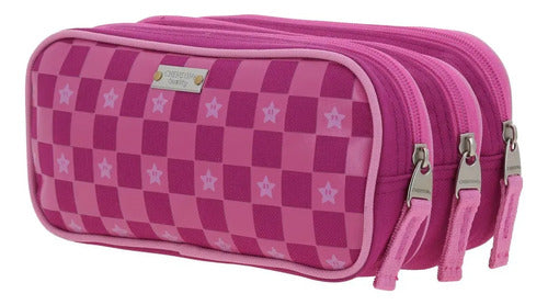 Lapicera Escolar Chenson Mario Bros Peach Barb Rosa Púa