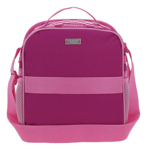 Lonchera Térmica Chenson Mario Bros Barb Rosa Estampado