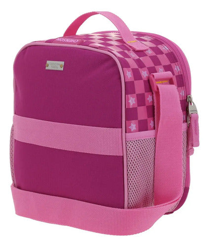 Lonchera Térmica Chenson Mario Bros Barb Rosa Estampado