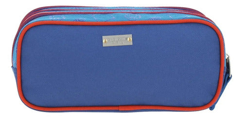 Lapicera Chenson Bros Bicolor Dulp Práctica Bicolor Estampado