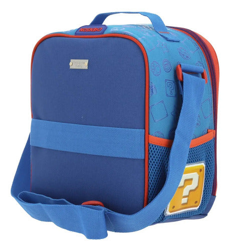 Lonchera Térmica Escolar Chenson  Mario Bros Dulp Bicolor Estampado