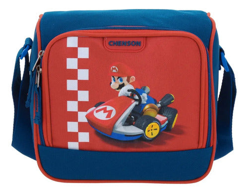Lonchera Escolar Termica Chenson Mario Bros Brife Bicolor Estampado