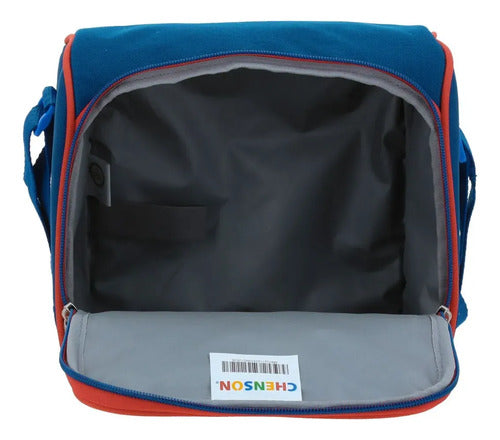Lonchera Escolar Termica Chenson Mario Bros Brife Bicolor Estampado