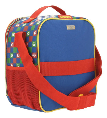 Lonchera Estuche Chenson Mario Bros Armin  Práctica Multicolor Estampado